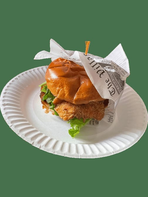 Crispy Chicken Burger.