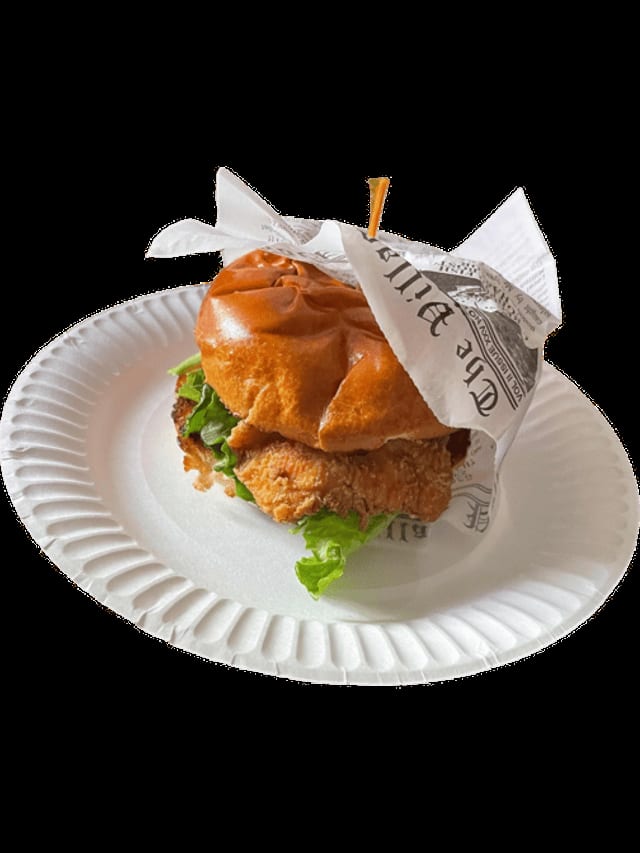 Crispy Chicken Burger.